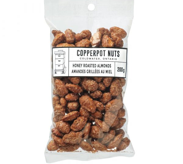 Copperpot Nuts Honey Roasted Almonds