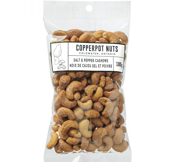 Copperpot Nuts Salt & Pepper Cashews
