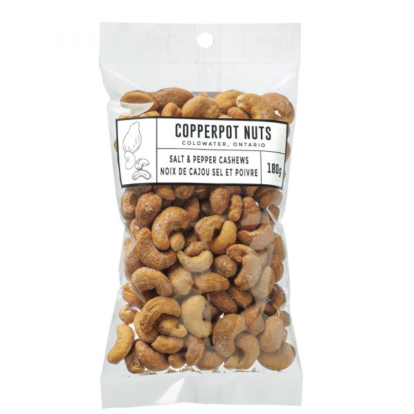 Copperpot Nuts Salt & Pepper Cashews