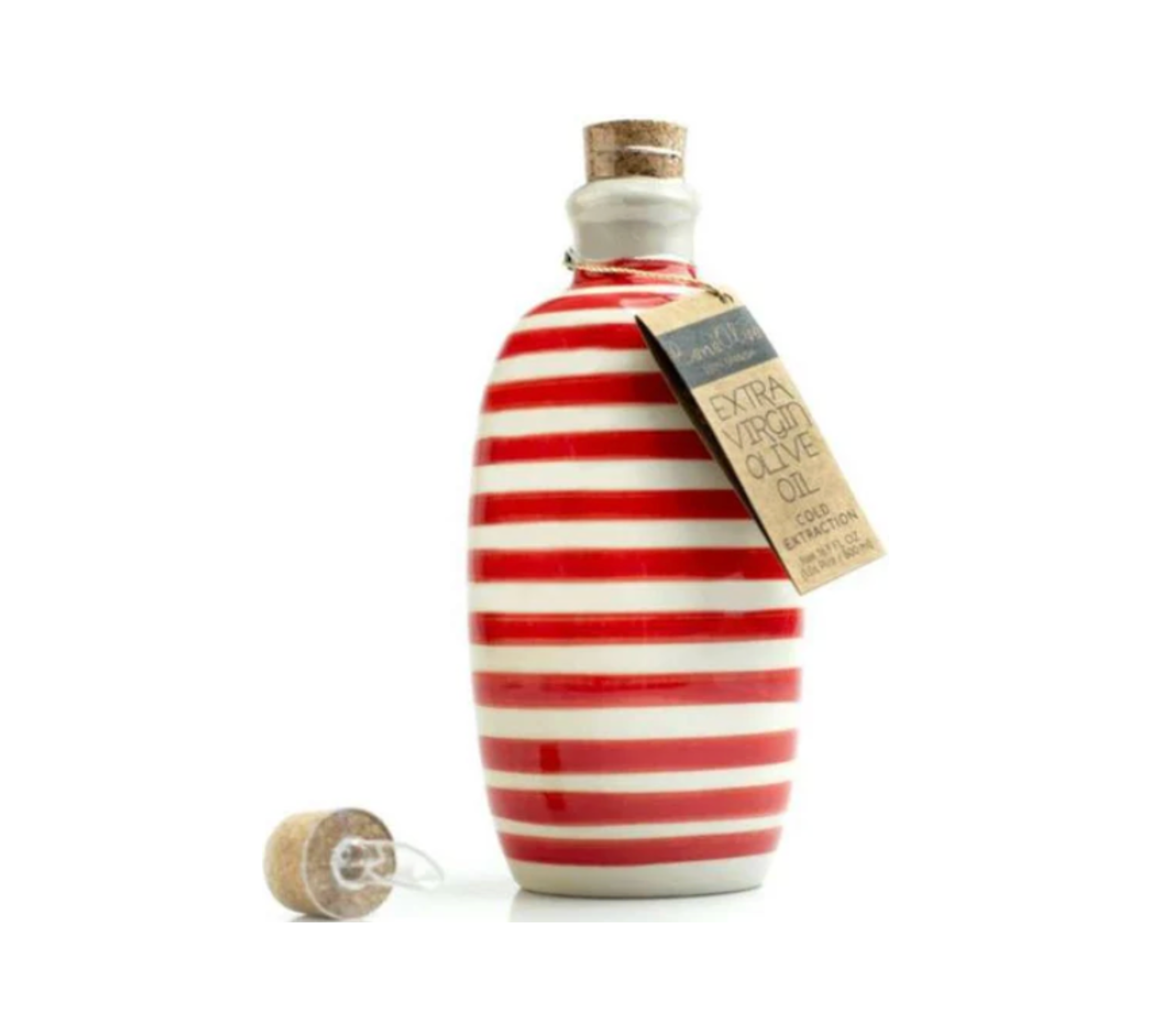 Red Ceramic Arbequina Extra Virgin Olive Oil (500 mL)