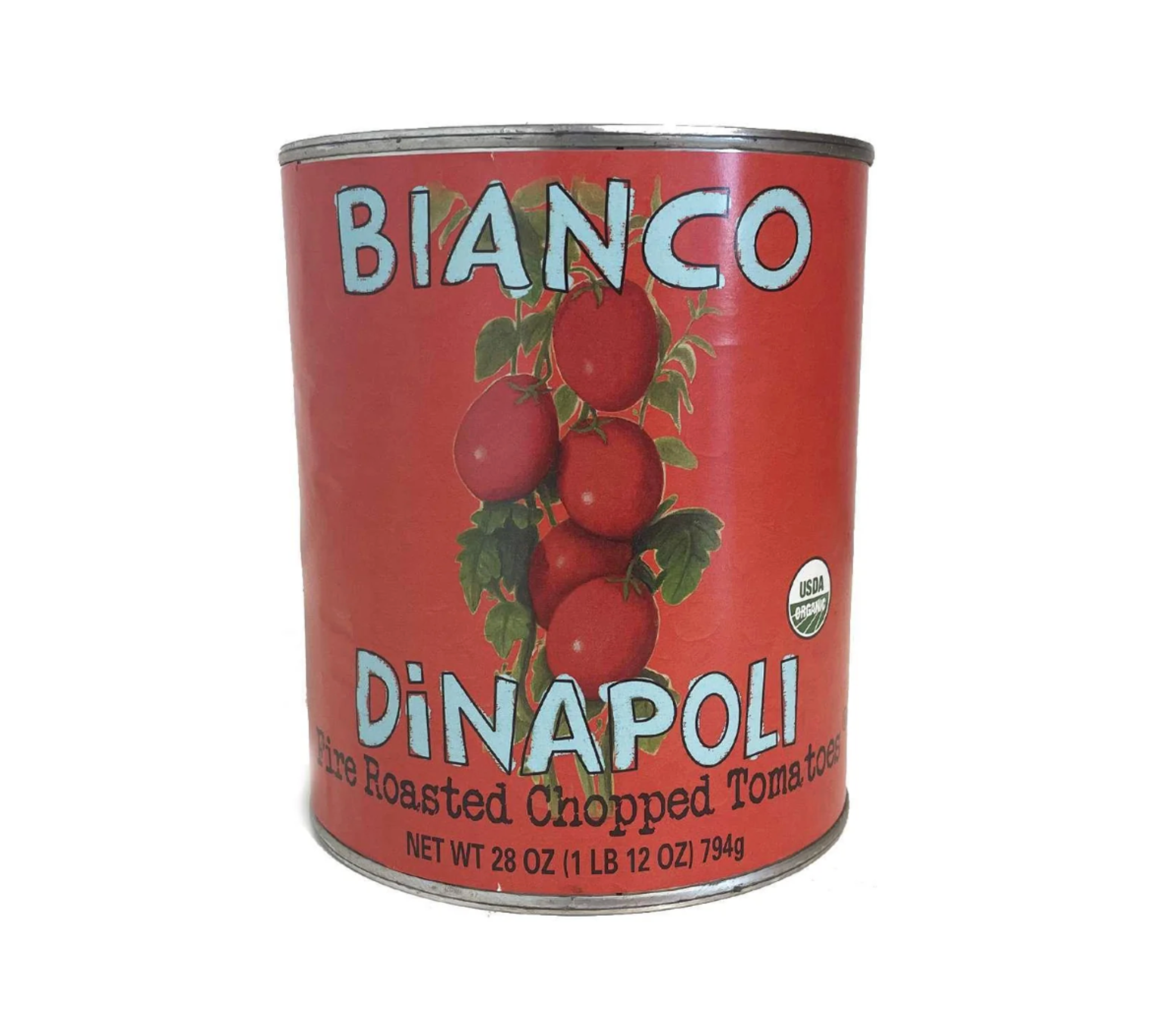Bianco DiNapoli Organic Fire Roasted Chopped Tomatoes (794 g)