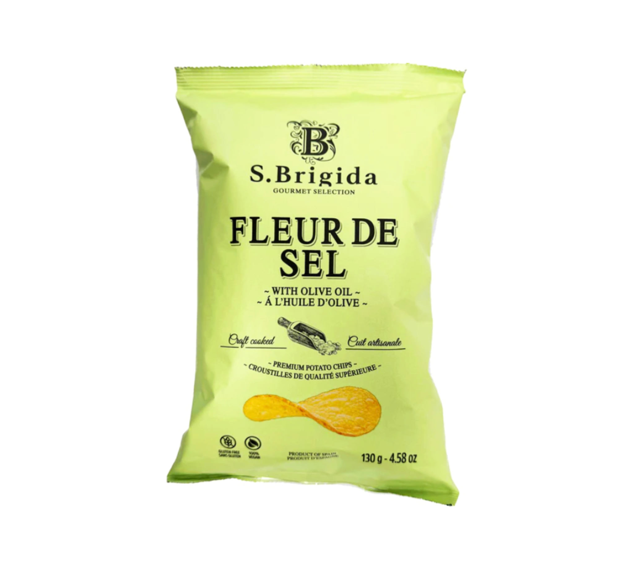 S. Brigida Fleur de Sel & Olive Oil Potato Chips (130 g)