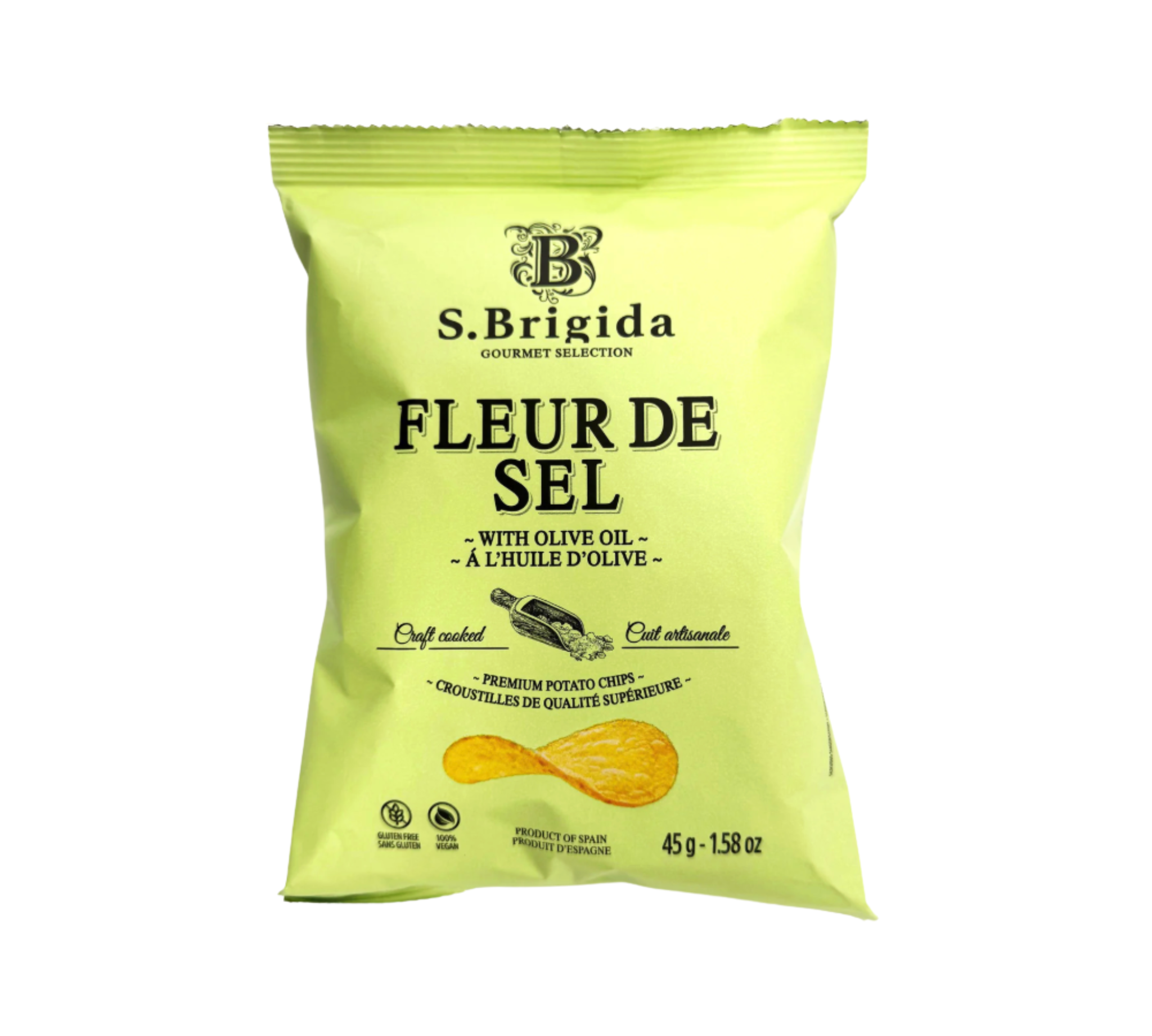 S. Brigida Fleur de Sel & Olive Oil Potato Chips 45 g
