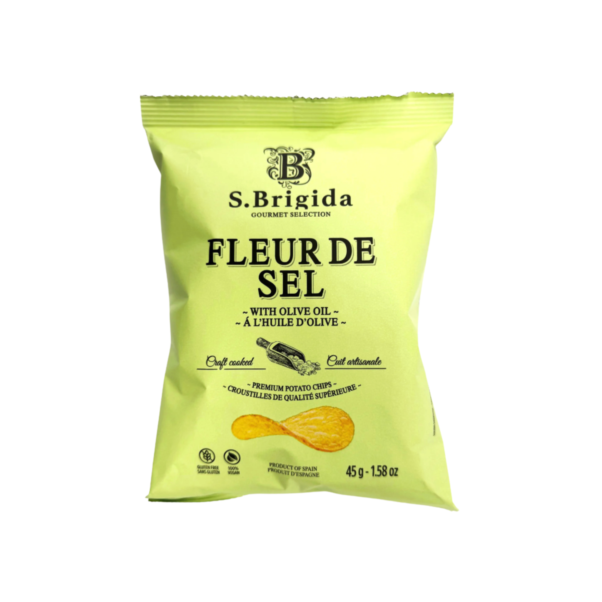 S. Brigida Fleur de Sel & Olive Oil Potato Chips 45 g
