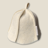 Pure Canadian Felted Wool Sauna Hat