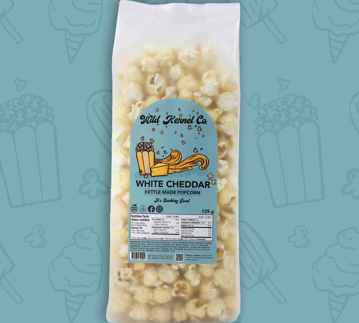 Wild Kernel White Cheddar Popcorn