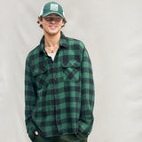 Algonquin Plaid Shirt - Forest Green